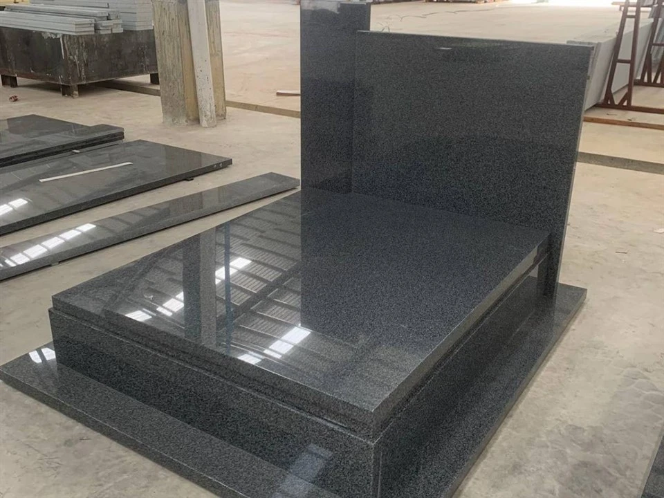 Cambodia G654 Granite Tombstone _ Poland Style Factory